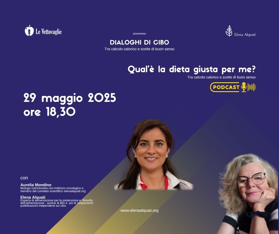 Qual è la dieta giusta per me in versione podcast