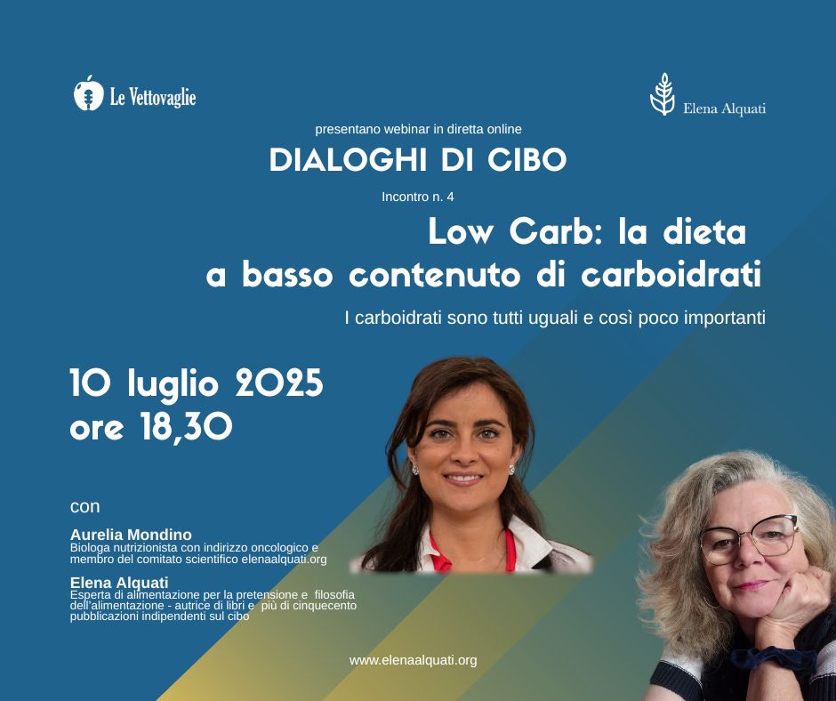 Low carb ma i carboidrati così poco importanti