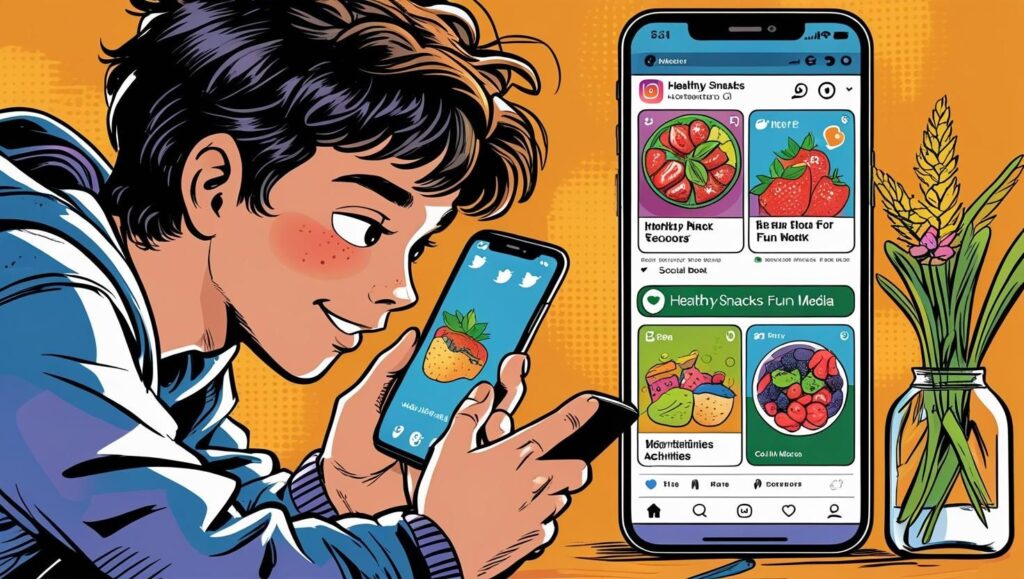 Pubblicità di cibo sano