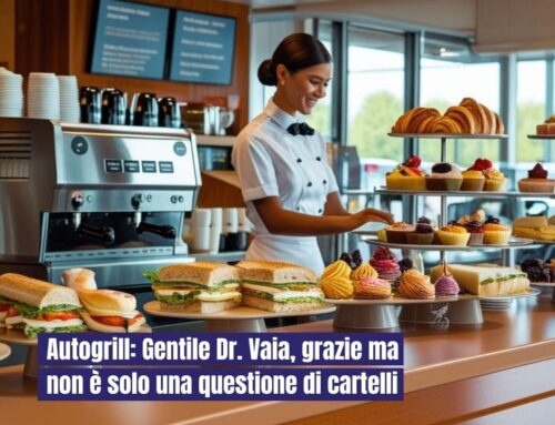 Autogrill:  Gentile Dr. Vaia, non è solo una questione di cartelli