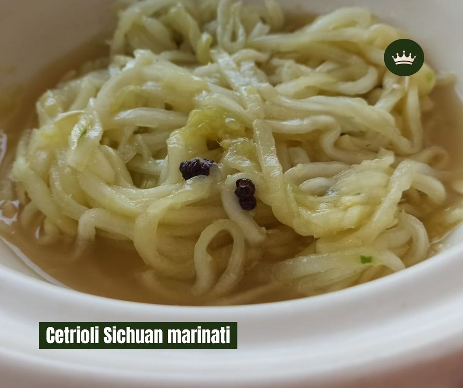 Cetrioli al pepe di Sichuan