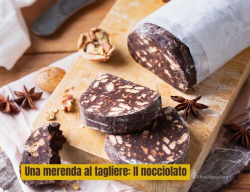 Una merenda al tagliere: Il nocciolato