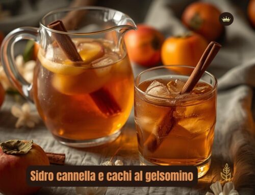 Sidro cannella e cachi al gelsomino